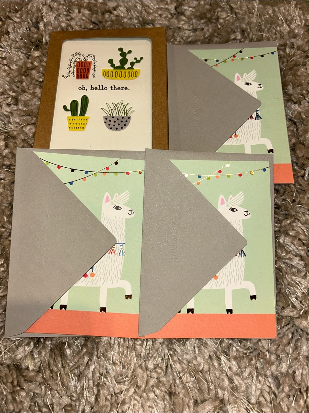 Assortment of blank cards- 15 total